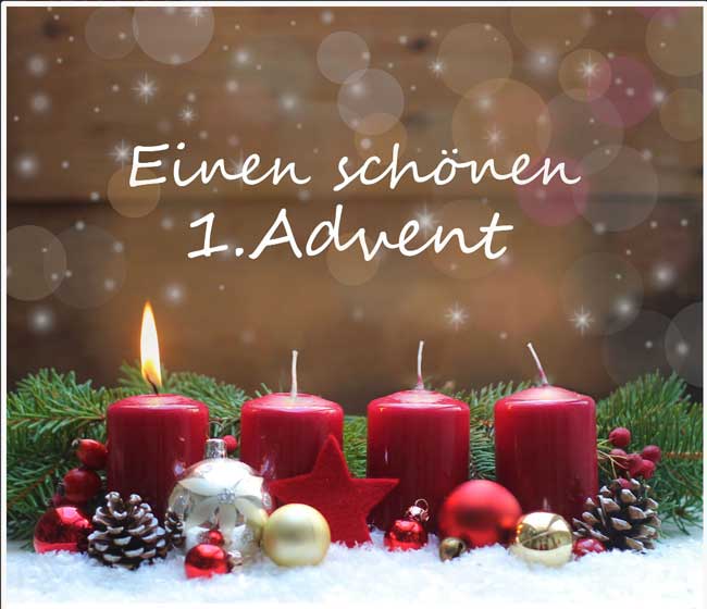 1. Adventsgruss