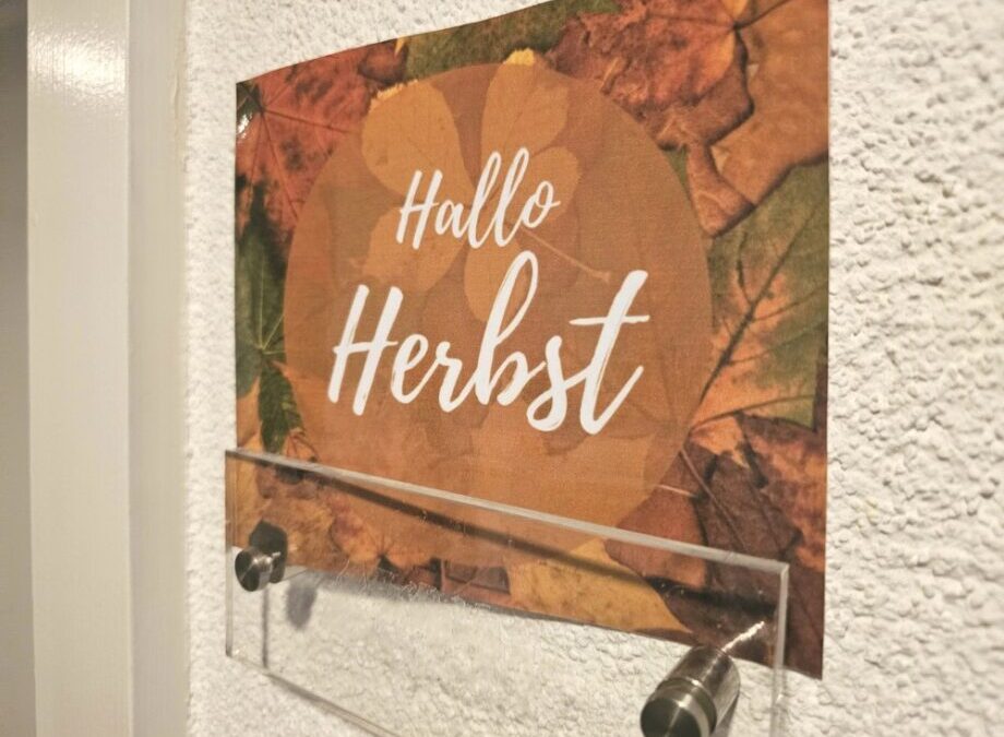 E schöne Herbsttag wünschen wir euch