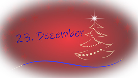 Nur noch einen Tag bis Heiligabend