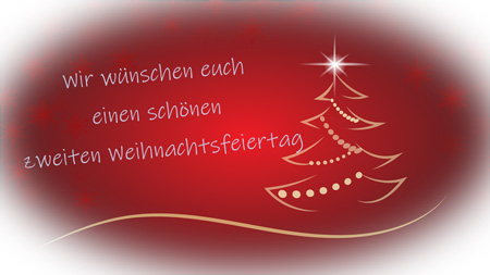 26. Dezember – 2. Weihnachtstag