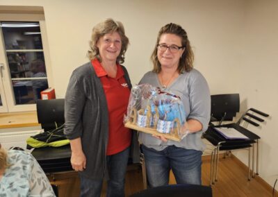 Danke an Sandra Giess - 15 Jahr Vorstandstätigkeit