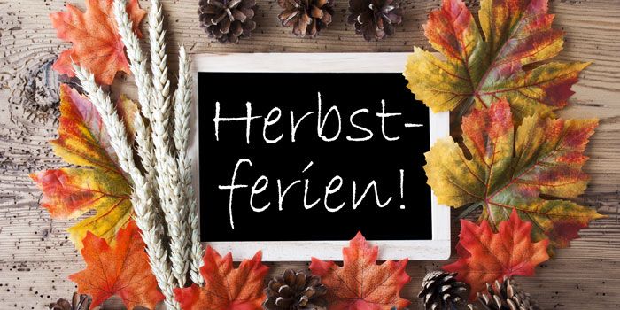 Wir sind in den Herbstferien