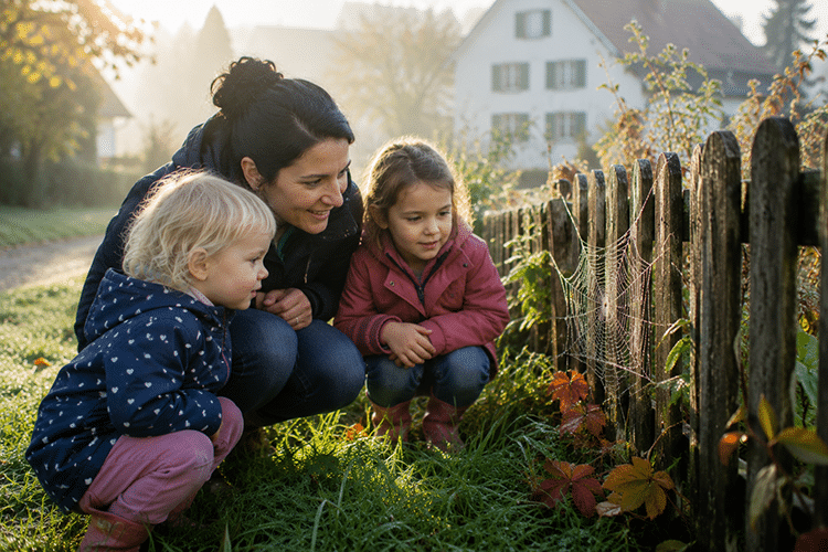 Was Kinder im Herbst draussen entdecken – ein kleines Staunen