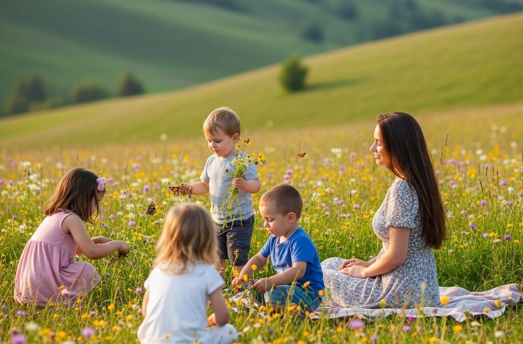 Sommer, Sonne, Spielplatz: Outdoor-Aktivitäten in der Tagesfamilie